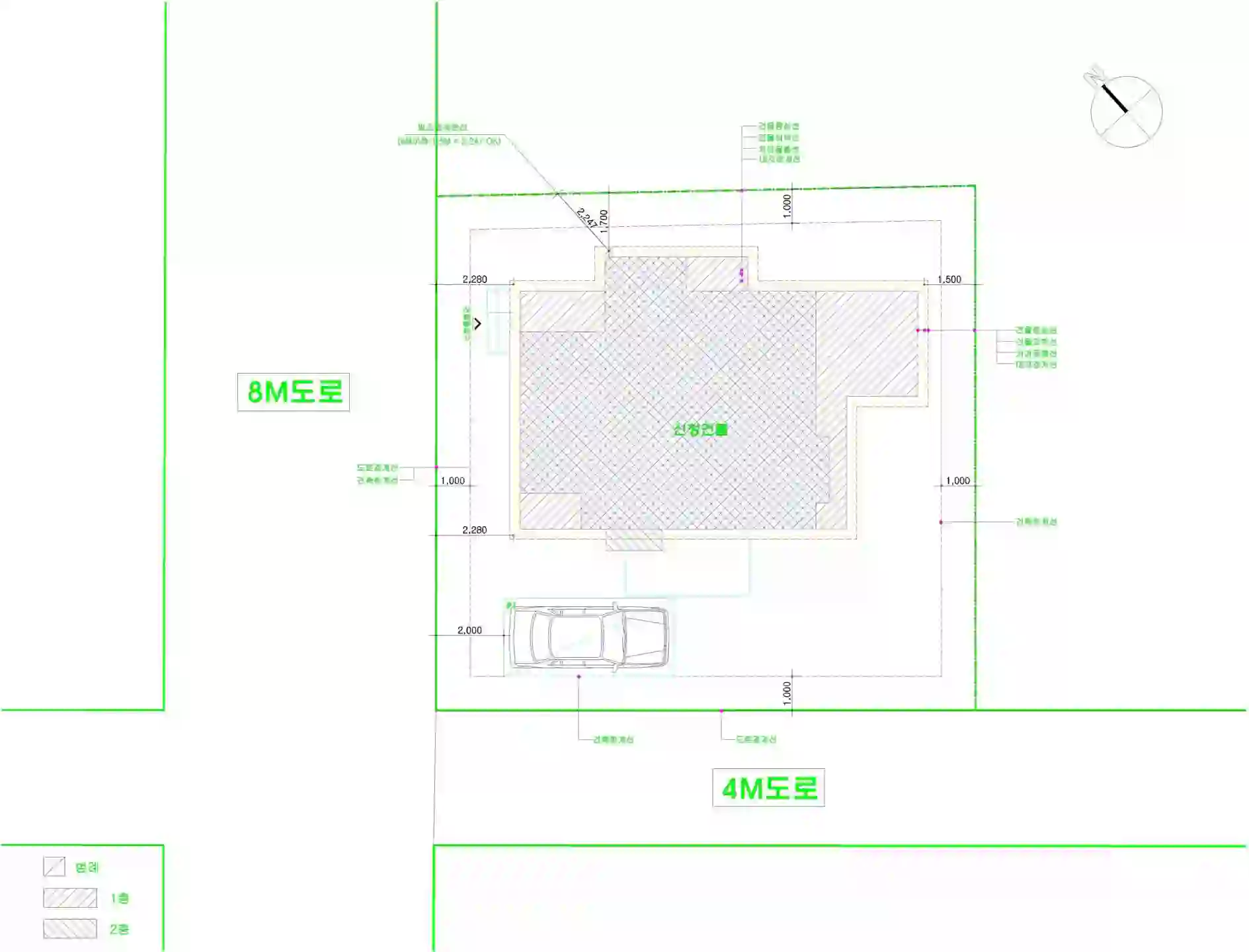 운서동 2672-3 배치도 이미지